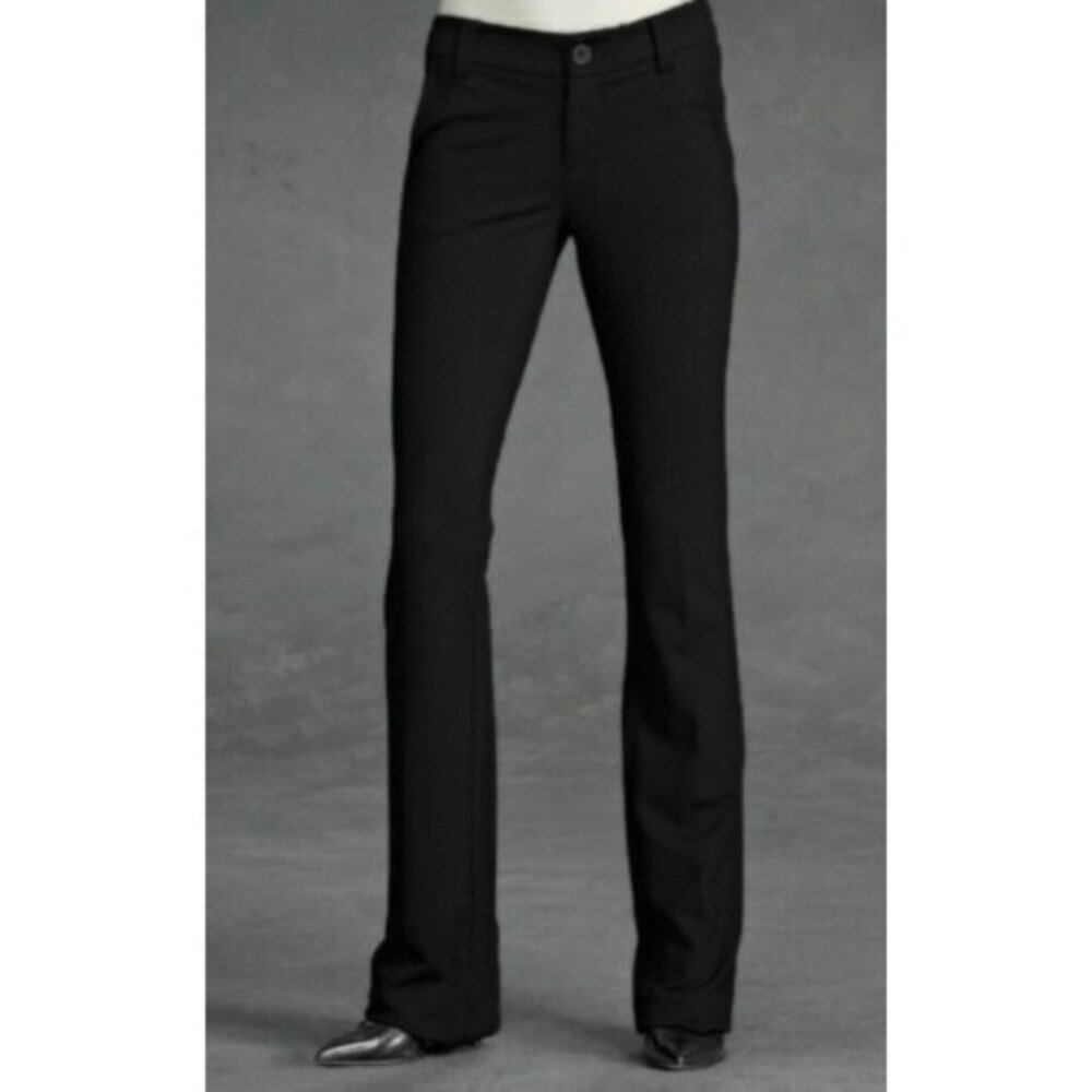 CAbi Black Trouser Dress Stretch Pants Style 141R Size 8